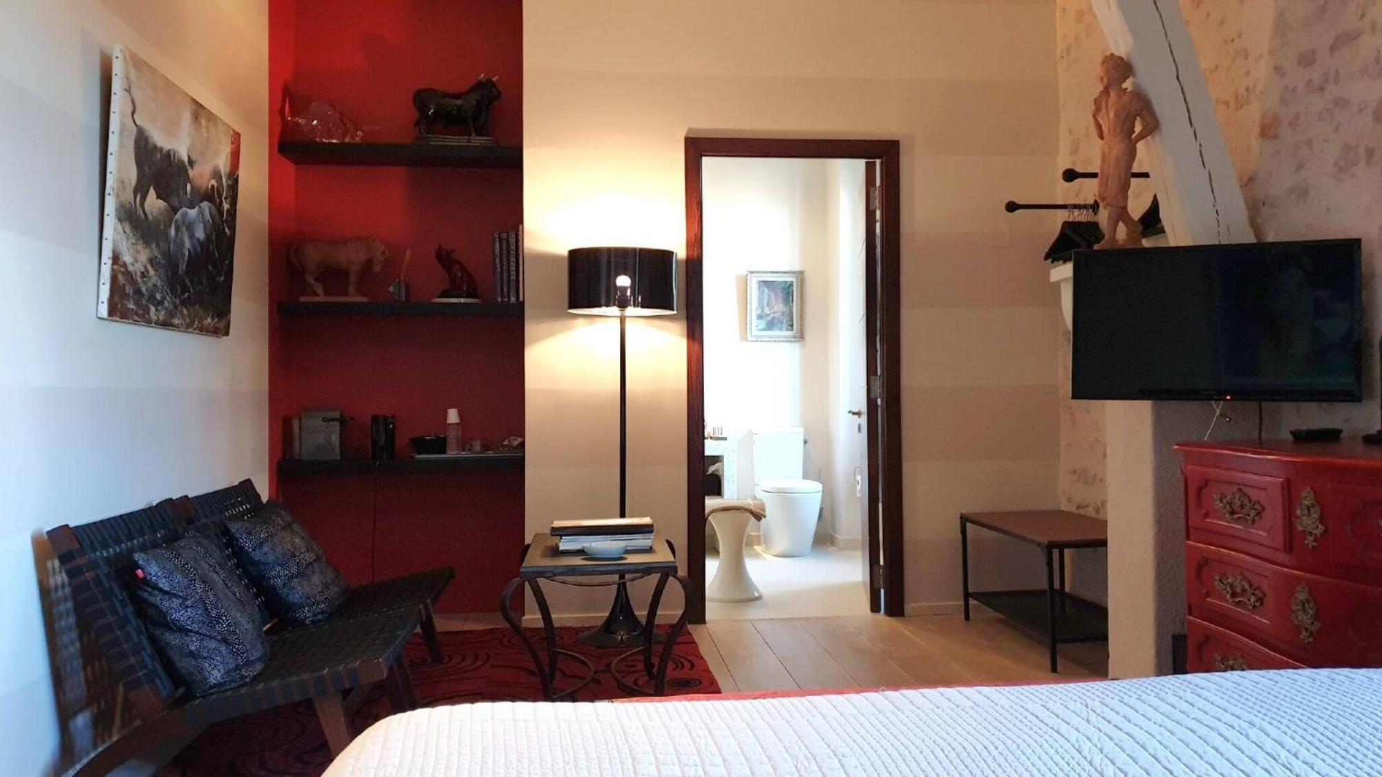 Les Loges De Saint Eloi Bed & Breakfast Pontlevoy Ruang foto